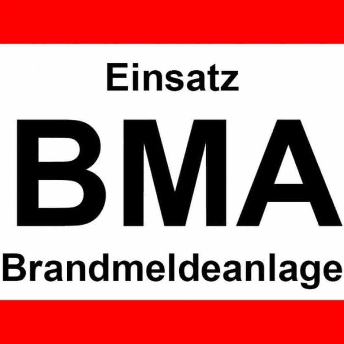 Ausgelöste Brandmeldeanlage
