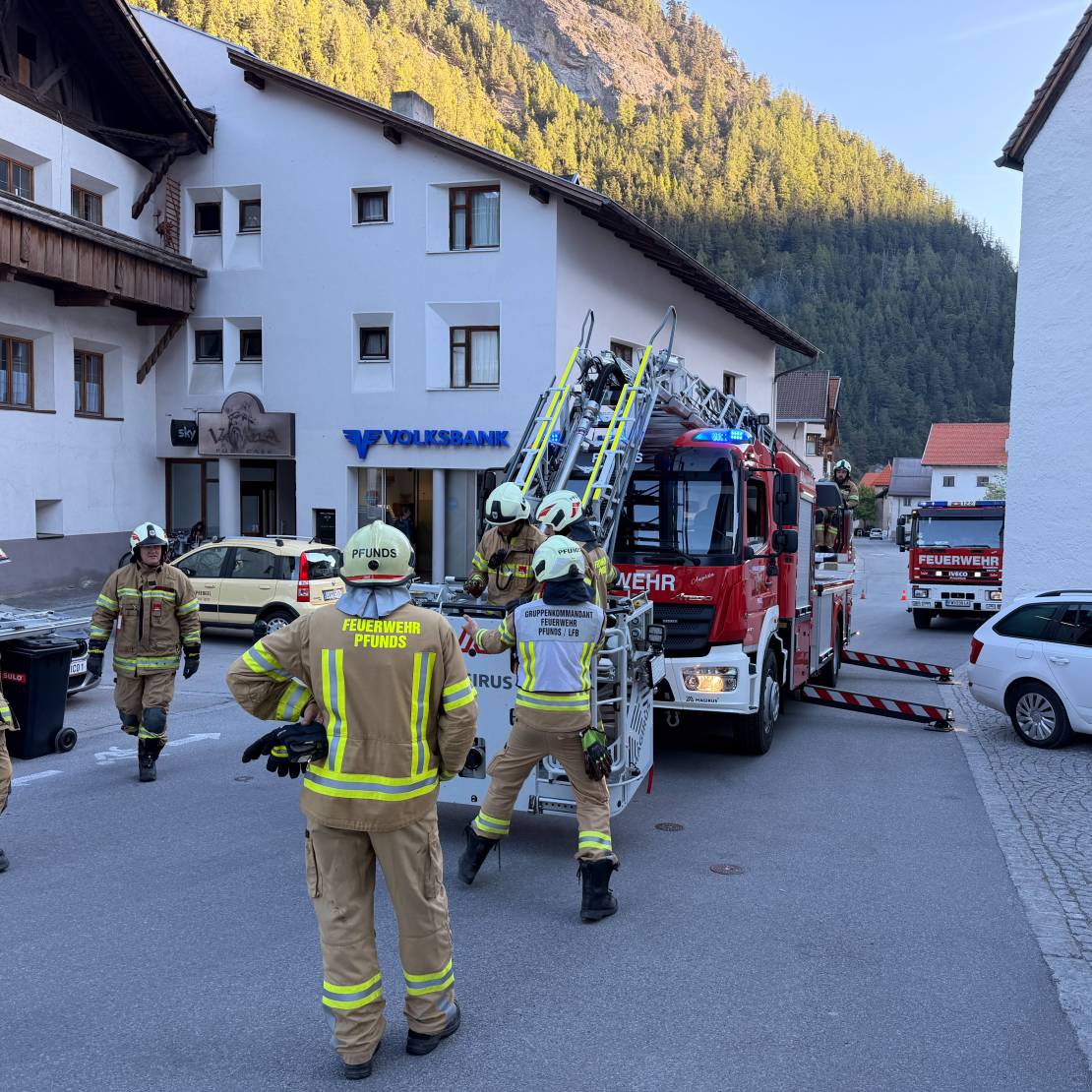 Person eingeschlossen